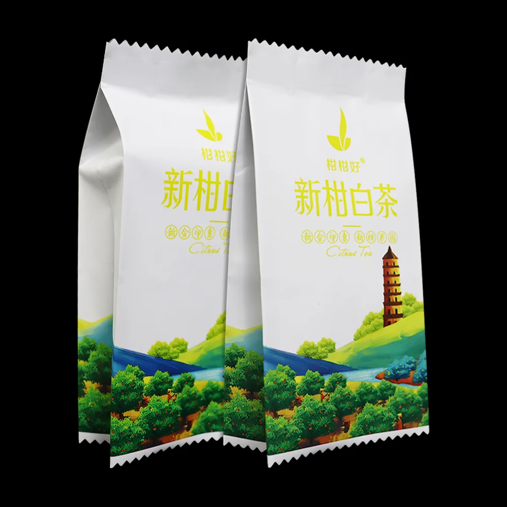 Manufacturer Custom Printed Cookie Fin Lap Sealed Side Gusseted 1 Gram Mylar Plastic Pillow Zigzag Serrated Tear Bag Pouch