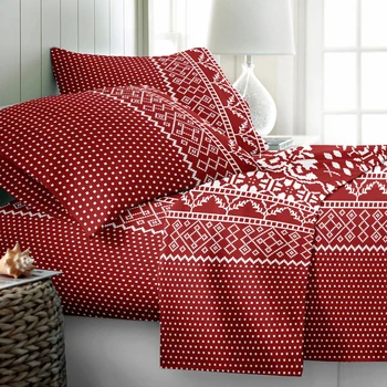 Hot Customized Bedsheets Wholesale Printed Bed Sheet Set Badsheets Set