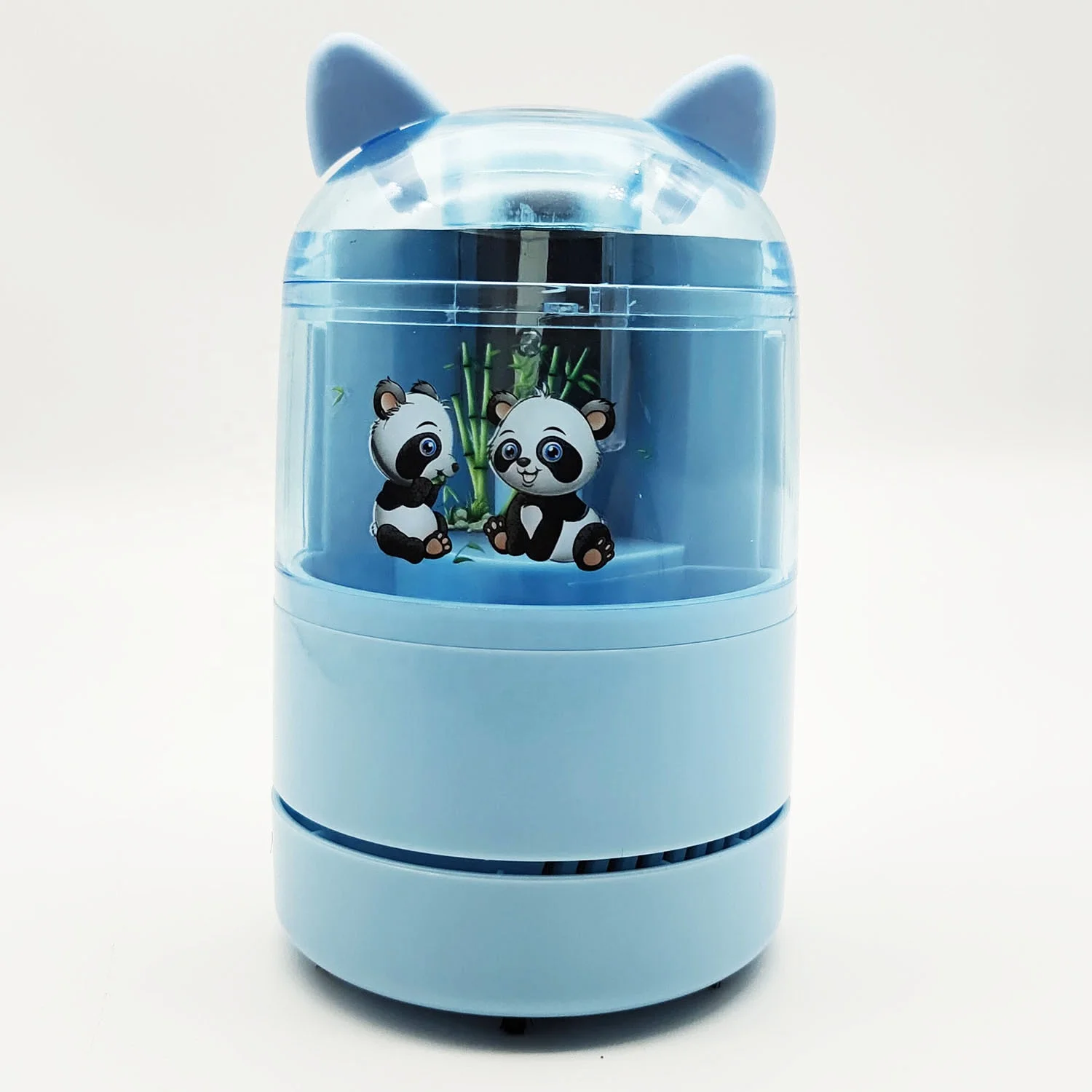 Автоматическая многофункциональная канцелярская принадлежность для учащихся, детская и школьная сумка, синяя USB настольная очистка, портативная точилка для карандашей