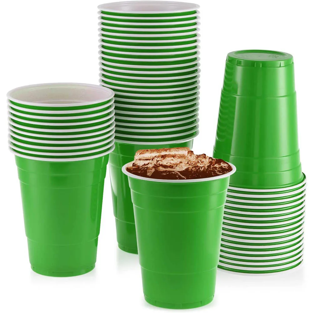 Brown American Beer Pong Solo Party Cups 16oz Party Cups Brown Cups 