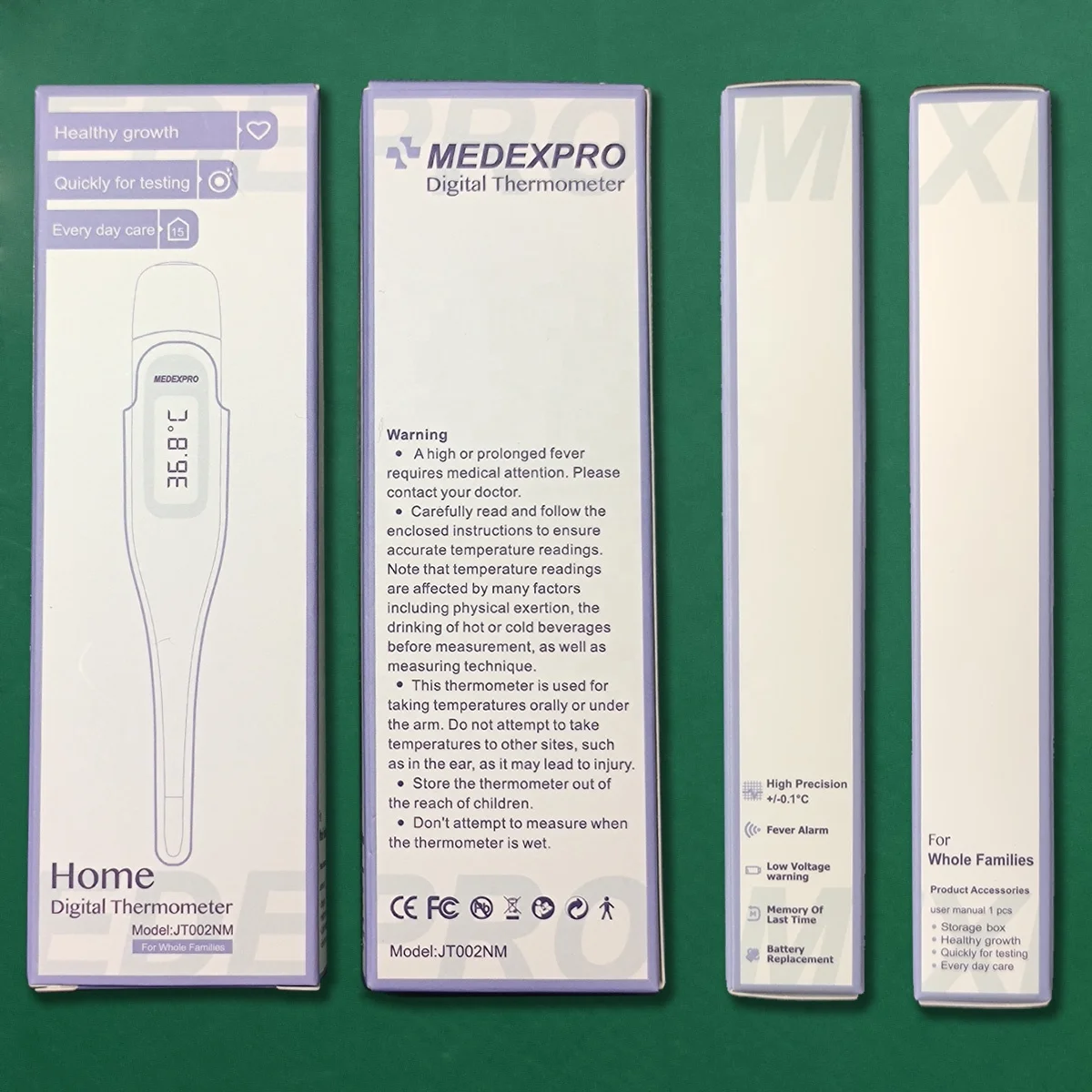 Digital Electronic Thermometer for Precise