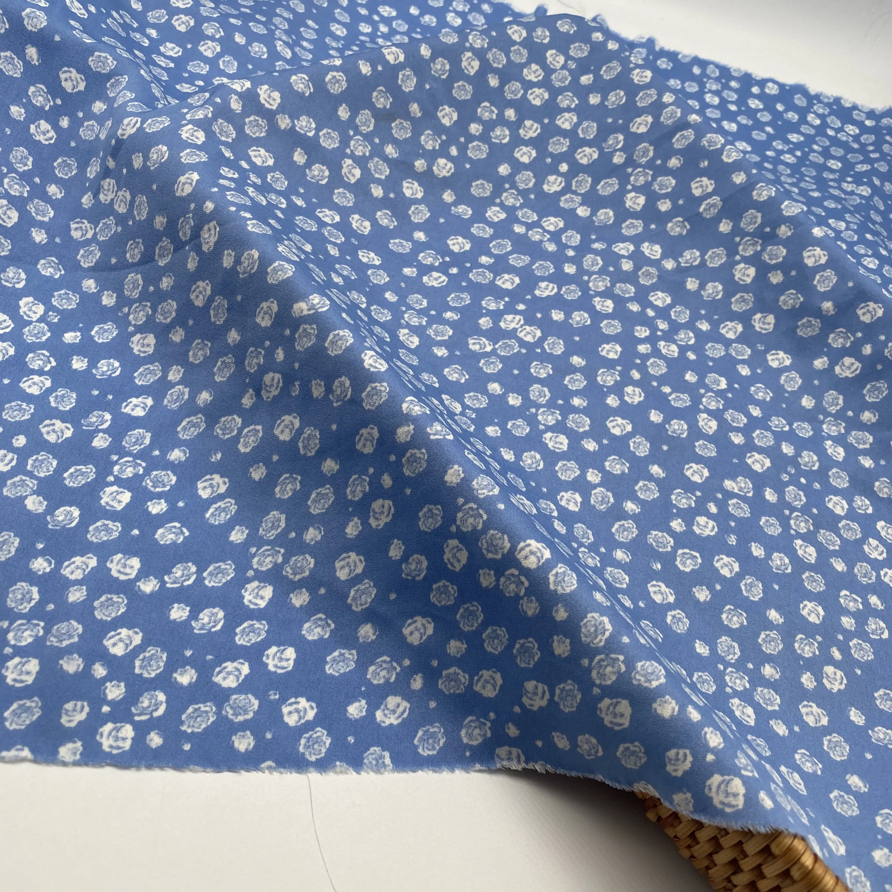 ITY атласная шифоновая ткань из микрофибры с принтом/цветочная принтом/морская островная нитью