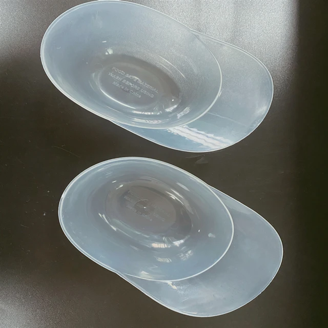 
Прямая поставка с завода, пластиковая миска для салата, мороженого, прозрачная с ручкой, столовая посуда пищевого класса, набор столовых приборов для дома 