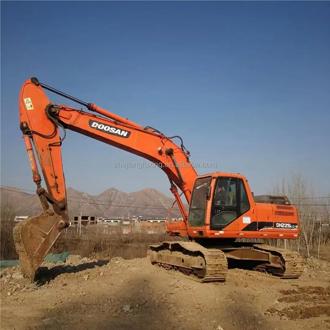 Used Doosan Dh225lc-7 Excavator Doosan 225 Doosan 220 Excavator For ...