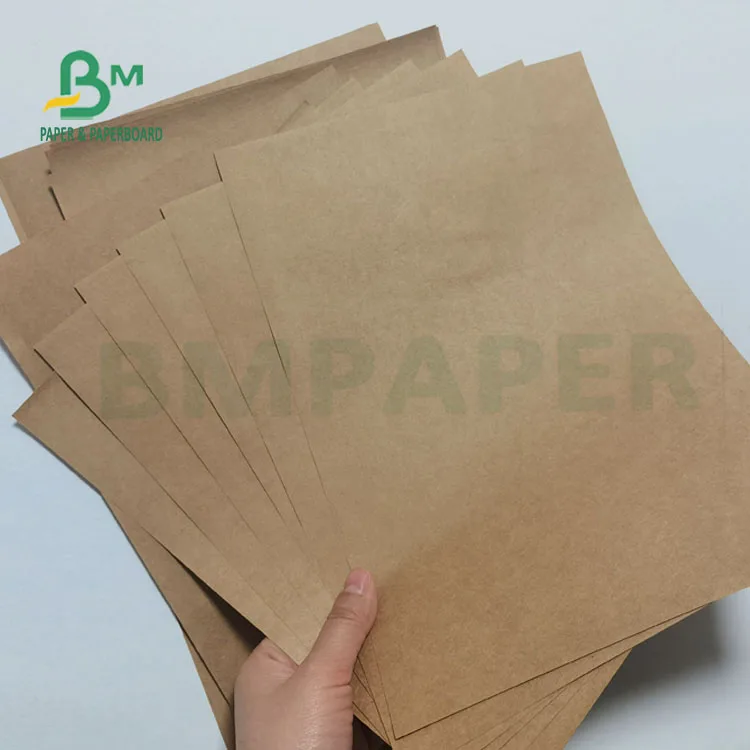 Jumbo Rolls 70gsm to 90gsm Virgin Fibres Brown Semi Extensible Sack Kraft Paper