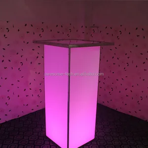 Acrylic Cocktail Table for Home Bar KTV Hotel Restaurant Mall Office Night Club Wedding Garden for Club