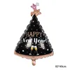 Festa di Capodanno - Cappelli dorati rosa
