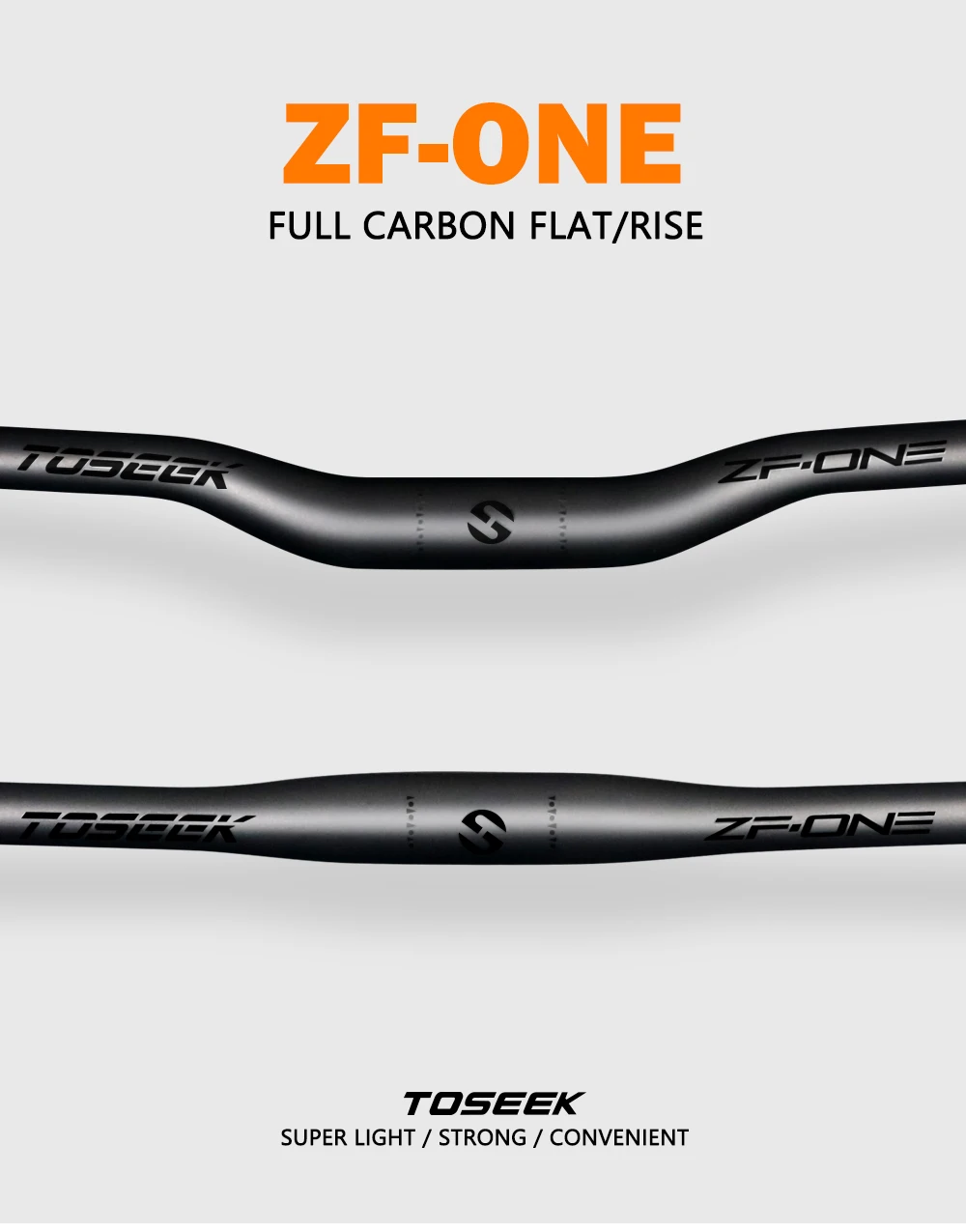 1 TS Full Carbon MTB XC Road Bike Handlebar Bicycle Riser bar 31.8mm 680mm matt 