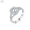 18K White Gold