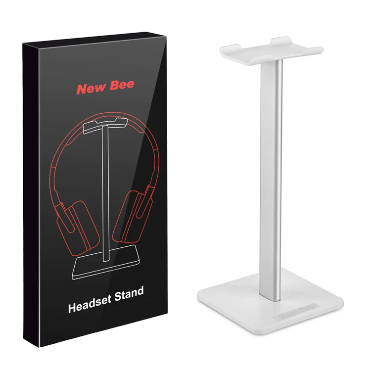 New Bee Display Racks Earphone Stand Computer Headset Headphone Holder Game Headphone Stand with Aluminum Supporting