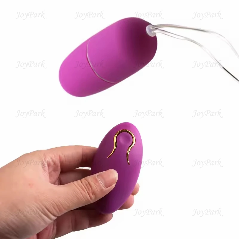 JoyPark Tragbarer, kabelloser und leistungsstarker Mini-Vibrator mit Fernbedienung – Liebes-Ei für Frauen_voghion.com