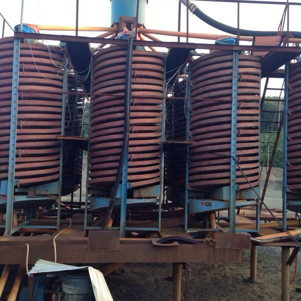 Spiral Concentrator for Antimony Ore Processing  Good Price
