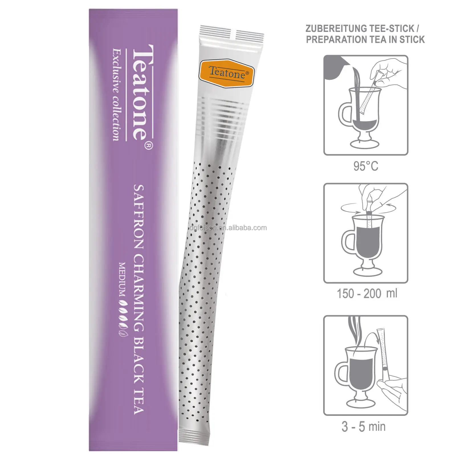 Professional Customize Automatic Perforated Tea Stick Inner and Outer Sticks Granule Stick Packaging Machine