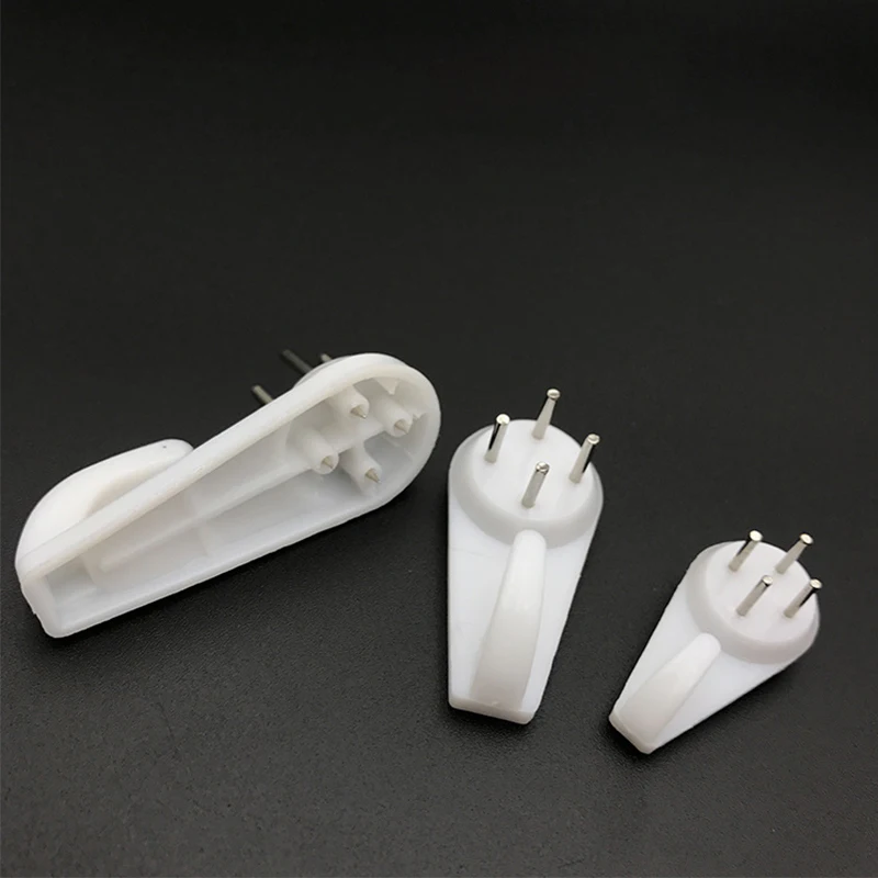 Plastic Invisible Wall Hooks Picture Frame Hanging Invisible Light ...