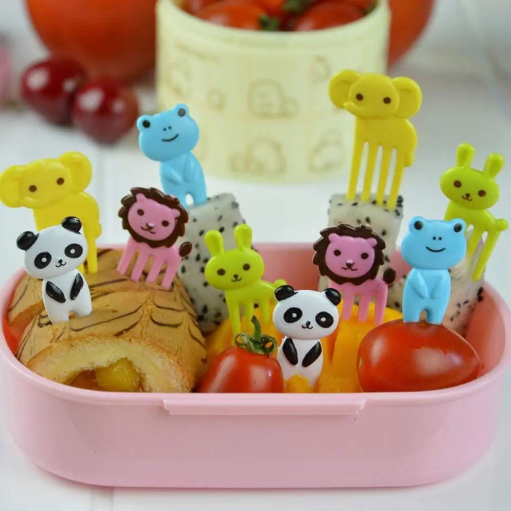 Aohea Bento Accessories Animal Shape Plastic Fruit Food Pick for Kids -  China Food Pick and Animal Food Picks price