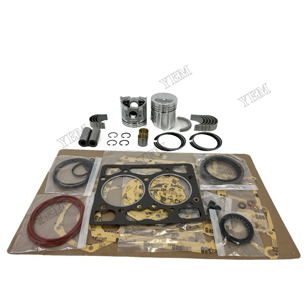 Stock Complete Engine Rebuild Kit With Piston Ring Cylinder Gaskets Bearings Suitable for Komatsu 2D94 Engine Parts 4