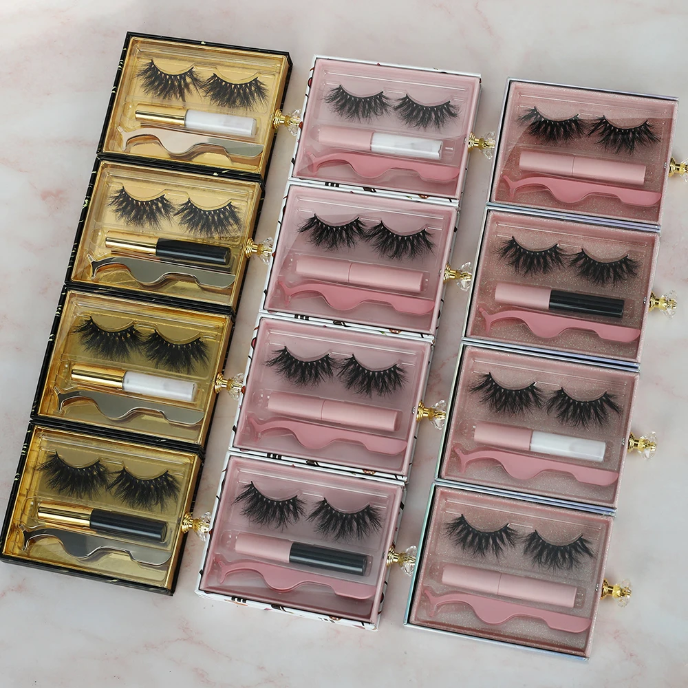Lashes Cases for Customize Your Own Eyelash Box Eyelash case with Customized Empty Lash Book Empty Lash Boxes