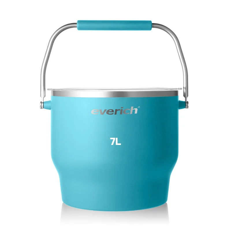 Double Wall Large Capacity Vacuum Insulated Stainless Steel Ice Bucket