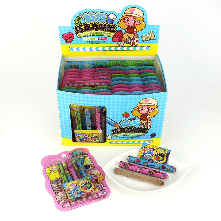 pen pressed candy