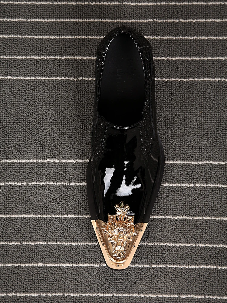 black dress shoes with gold Steve Madden Women's Daffia Gold Detail Flats - Black - Size 7.5
