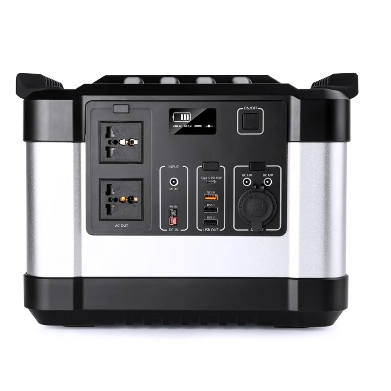 Hotsale Lithium Ion Battery Bank 1000watt Solar Charging Power Station  1000W for Outdoor Camping Travelling