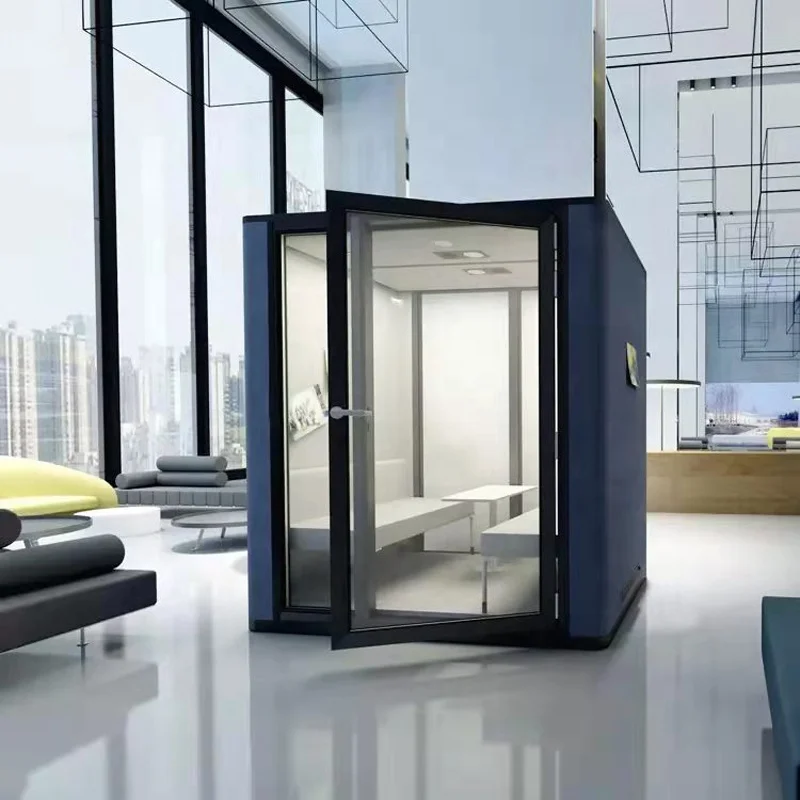 Movable Portable Private Sound Proof Working Cabin Acoustic Cabine Office Pods Phone Booth Small Soundproof Booth