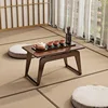 Mesa flotante para mirador [Color nogal, 60 cm de largo]