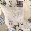 Faint fragrance-sparse shadows-butterfly bookmark