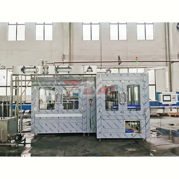 24000BPH 500ml automatic 3 in 1  rinsing filling capping monoblock water bottling machine water filling machine
