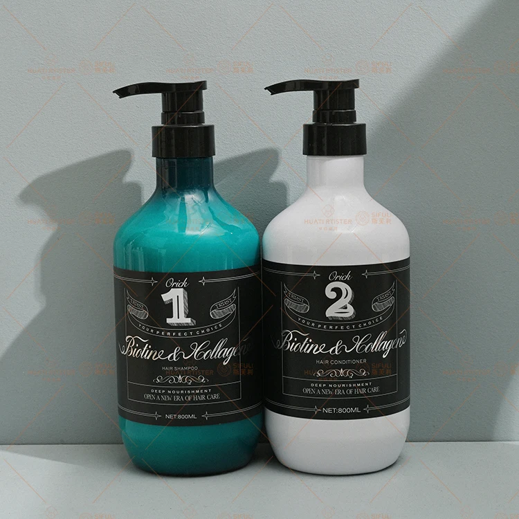 Huati Sifuli Orick 800ml All in One Beauty Dupe Vegan Hair Care Hair Biotin Collagen Shampoo and Conditioner
