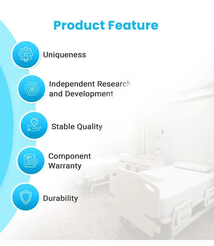 Multi-functional medical hospital Patient Bed abs patient Nursing Care Elderly Nursing Room hospital bed For Home