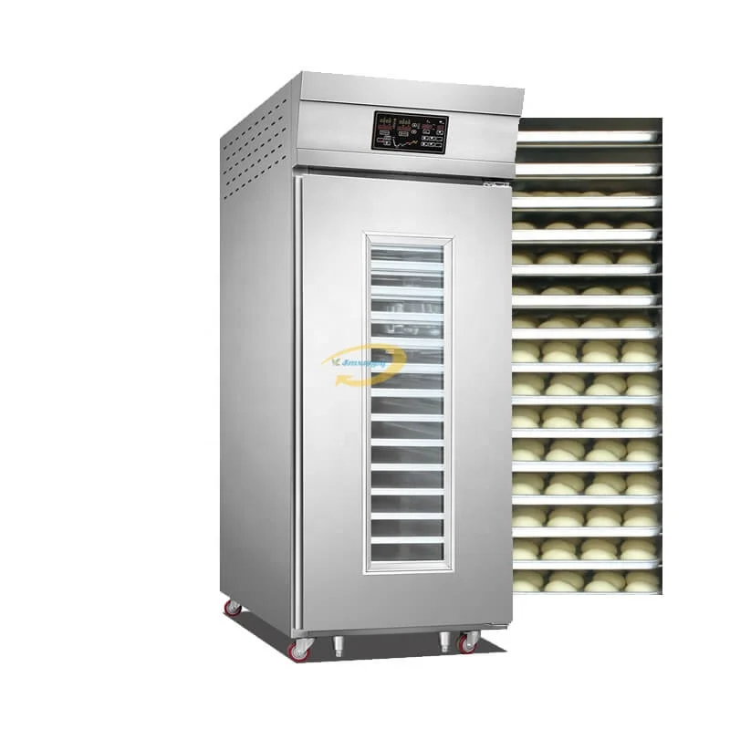 Commercial Bakery Bread Dough Proofer Machine Bread Proofer Cabinet with Trolley