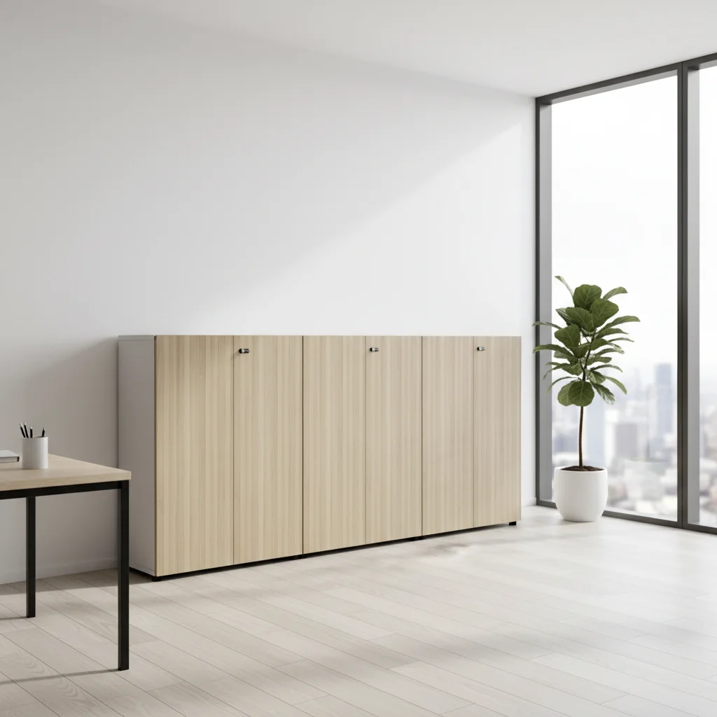 Double Door Storage Cabinet Steel Frame Design Professional Home Office Filing System Modern Furniture 6