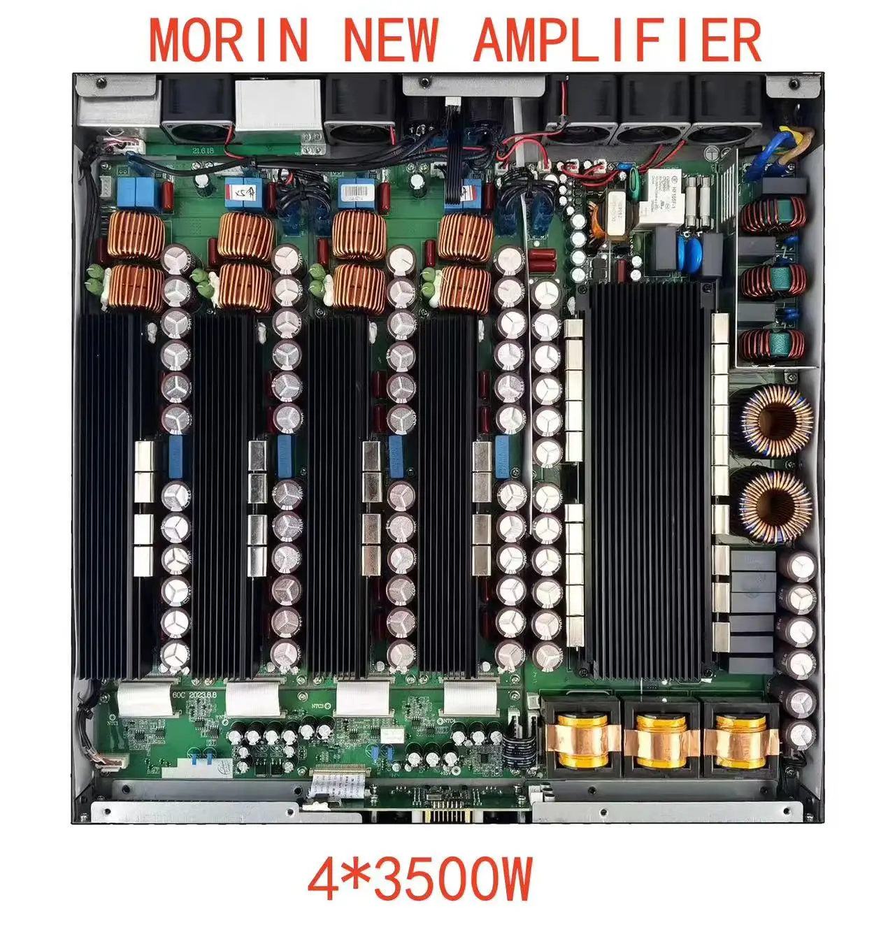 MORINK435パワー4チャンネル3500Wクラスdサウンド機器アンプスピーカー 