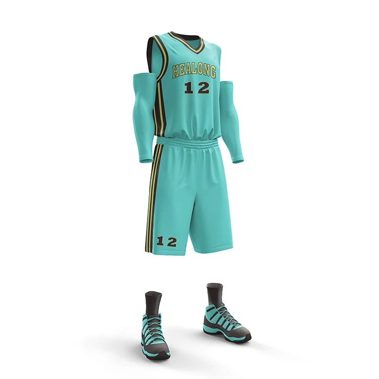 Source custom sublimation green black basketball jersey wholesale basketball  uniform/jersey on m.