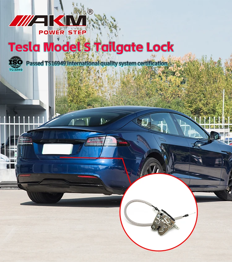 product noble oe number 6006654 00 b rear tailgate lock actuator for tesla modle s electric tailgate lock-0
