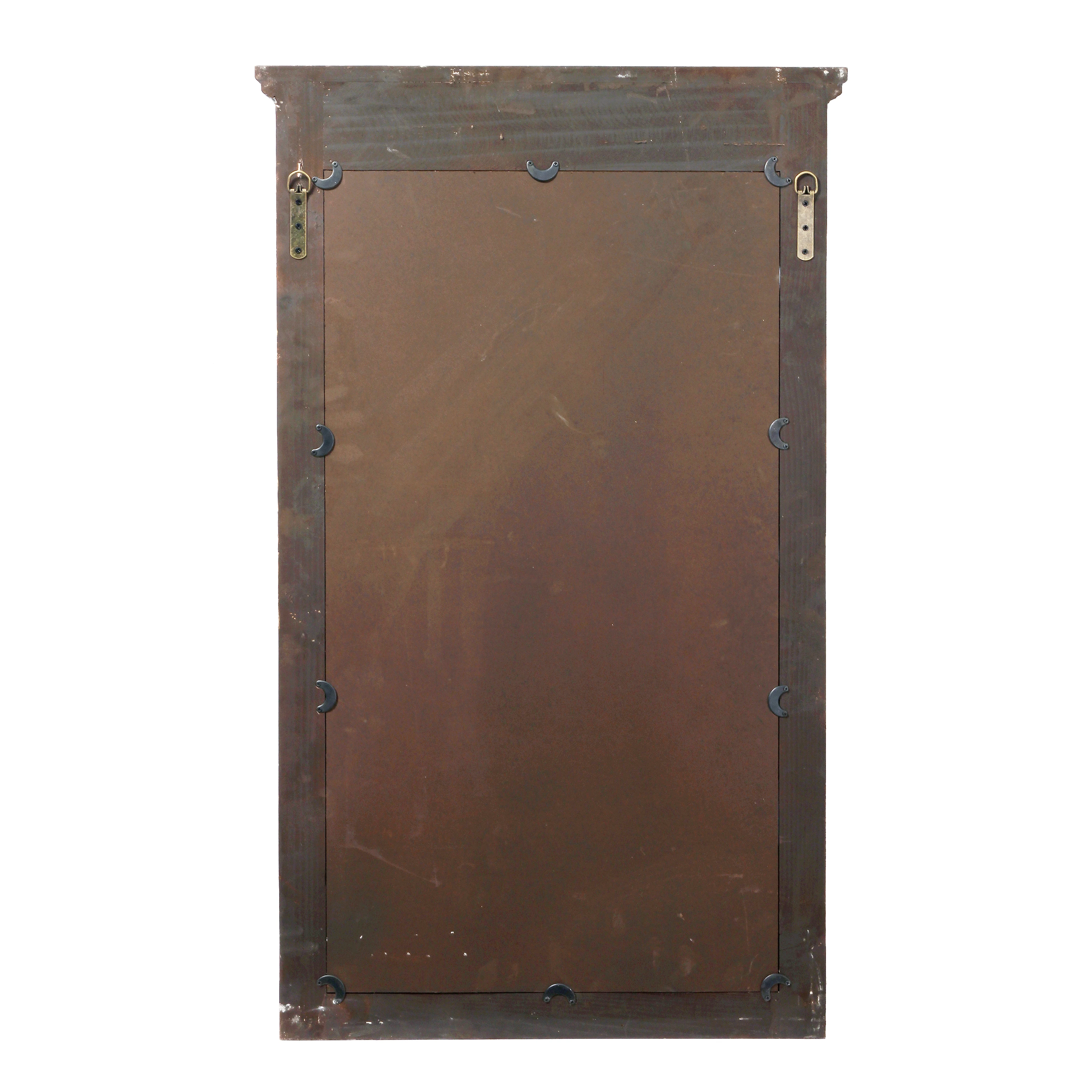 Farmhouse Handmade Custom Shutter Mirrors Espejo Shabby Chic Decorative Rustic Black Shutter Wood Wall Mirror With French Doors