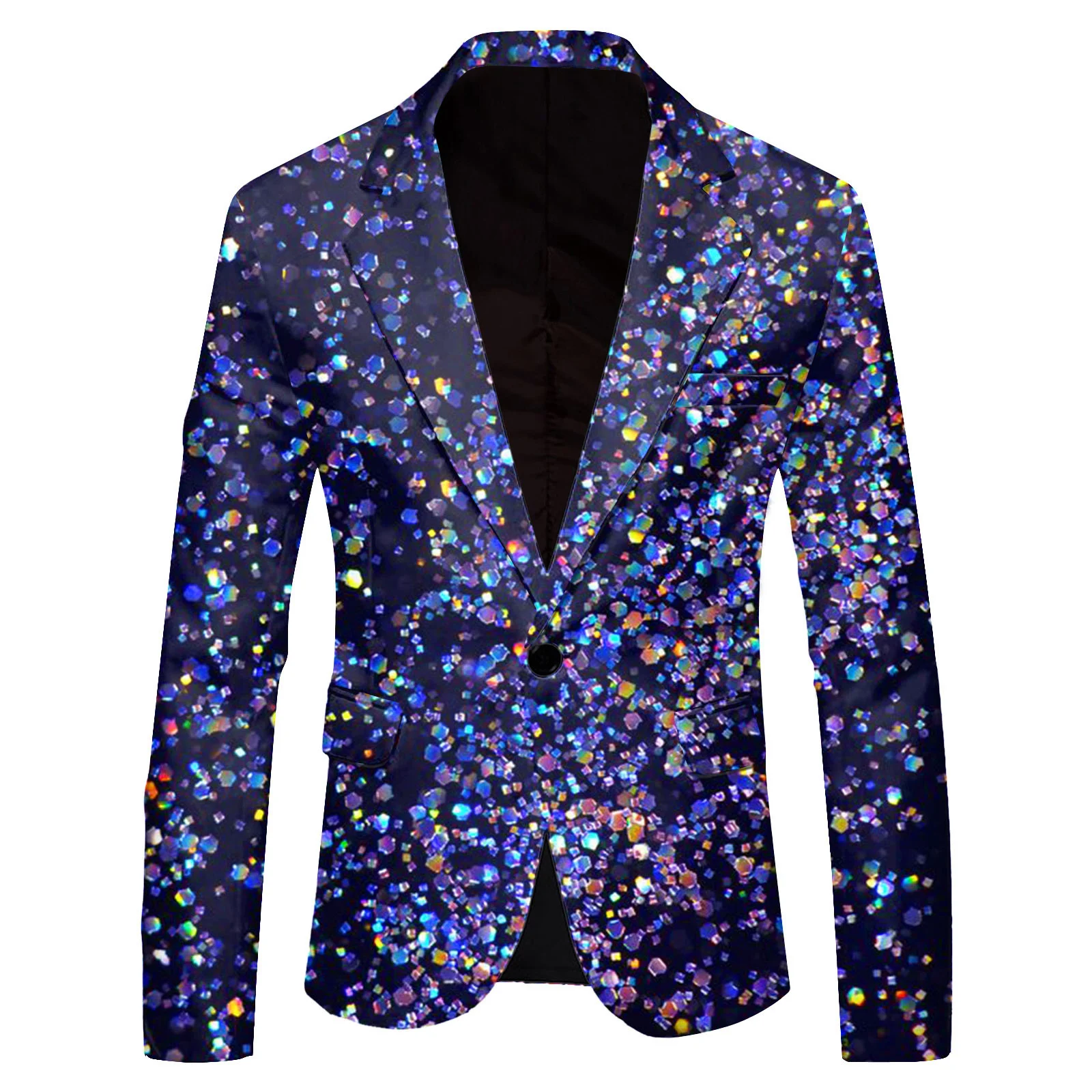 New Fashion Single Breasted Novelty Printing Design Party Prom Blazer for Men Designer Mens Suit Jacket_voghion.com