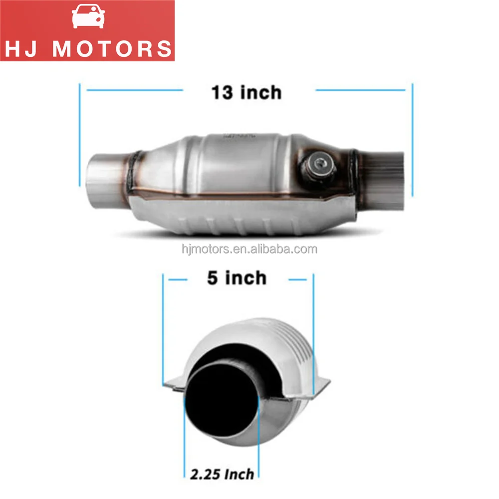 Car Catalytic Converter Epa 2.25 Inch Euro4 Universal Scrap Catalytic
