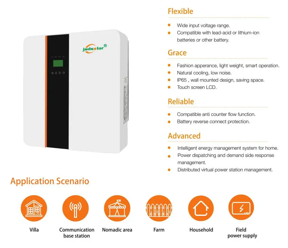 Jsdsolar 5kw 10kw 15kw 20kw 25kw 30kw On Grid Off Grid Solar Panels