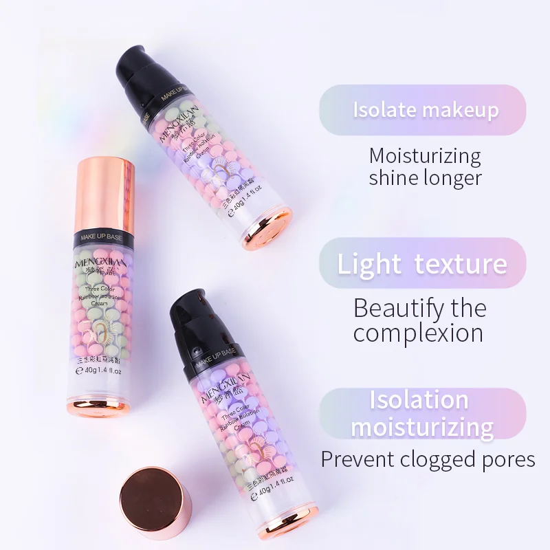 7in1 Foundation Base Cream Face Primer Makeup Matte Base Make up Oil Control Smooth Fine Lines Pore Natural BB Cream