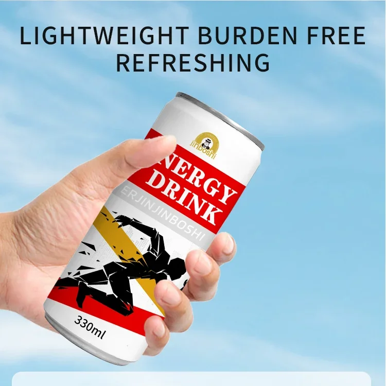 Oem Private Label 250ml 330ml 500ml Can Fruit Flavored Vitamin Soft Drinks Sport Healthy Low Sugar Energy Electrolyte Water