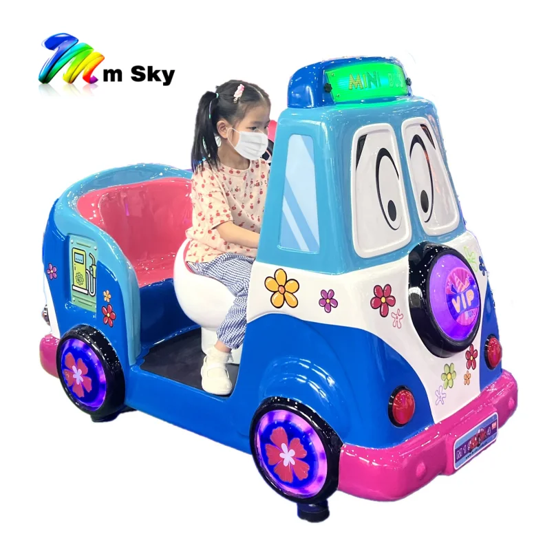 COIN PARKING DELIVERY 『Family vol.2』 family 2 seats parent-child Fiberglass video game swing Car