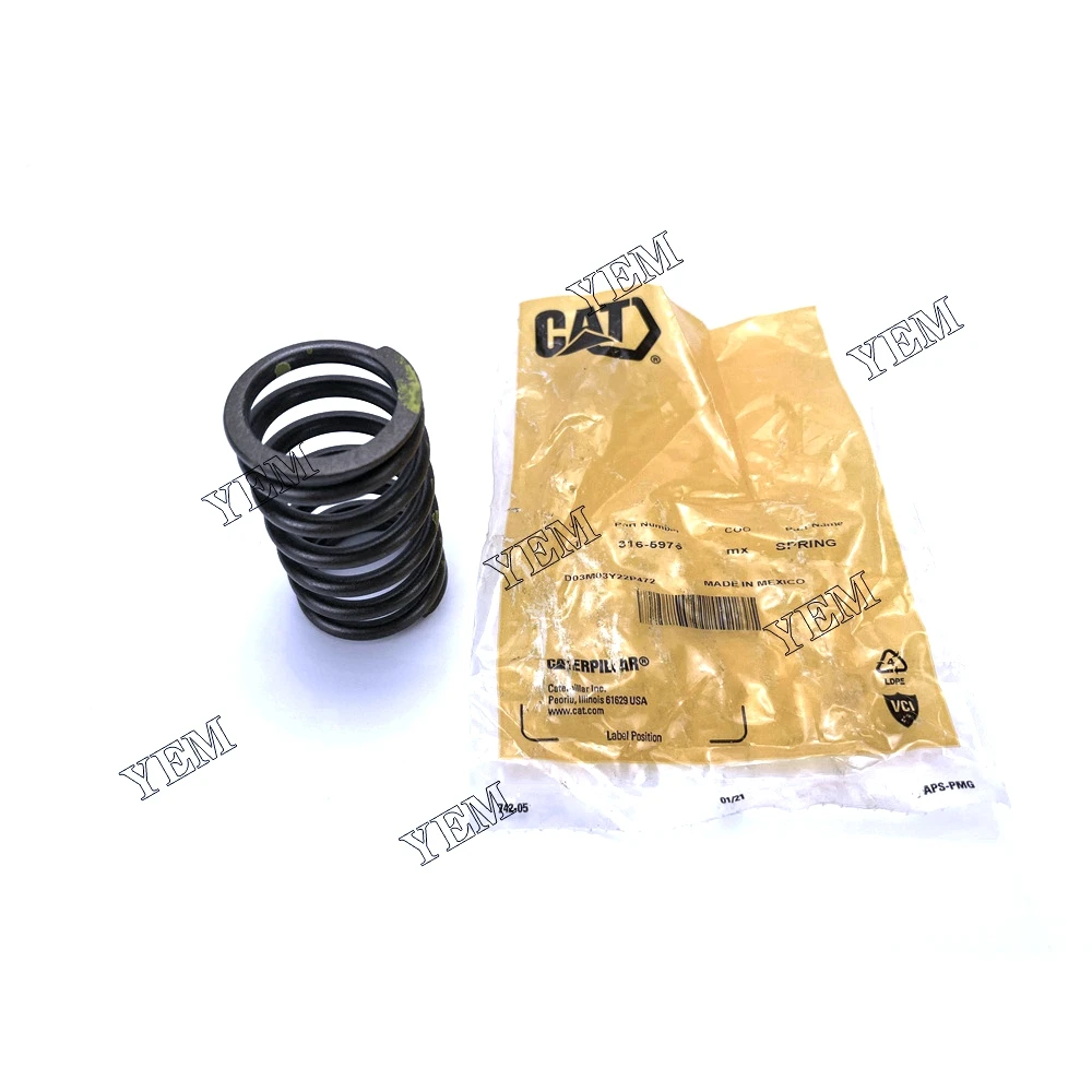 G3512 Valve Inner Spring 3165976 for Caterpillar High Performance 2