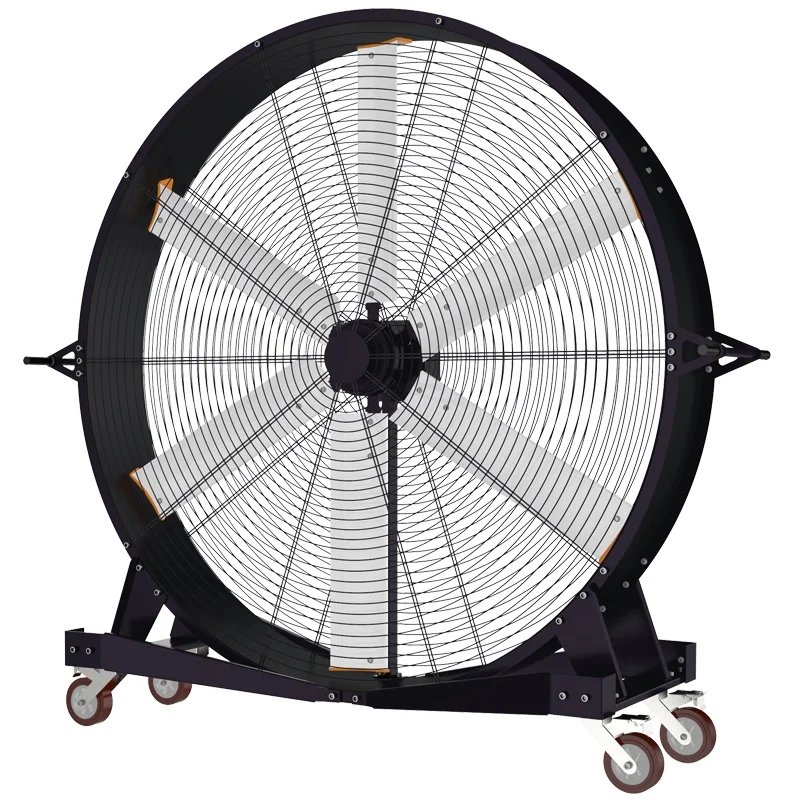 36inch 4ft 350W Waterproof Electric Big Industrial Portable HVLS Wheel Stand Fan for Large Space