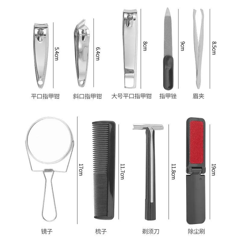 product factory hot sale manicure set cute manicure sets wholesale nail clipper kit-3