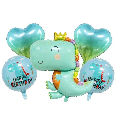 Ballon En Aluminium En Forme De Dinosaure Pour Enfant Jouet Dessin Anime Vert Pour Fete D Anniversaire Theme Zoo 1 Piece Buy Dinosaure Ballon Dinosaure Jouets Joyeux Anniversaire Ballons Ensemble Product On Alibaba Com