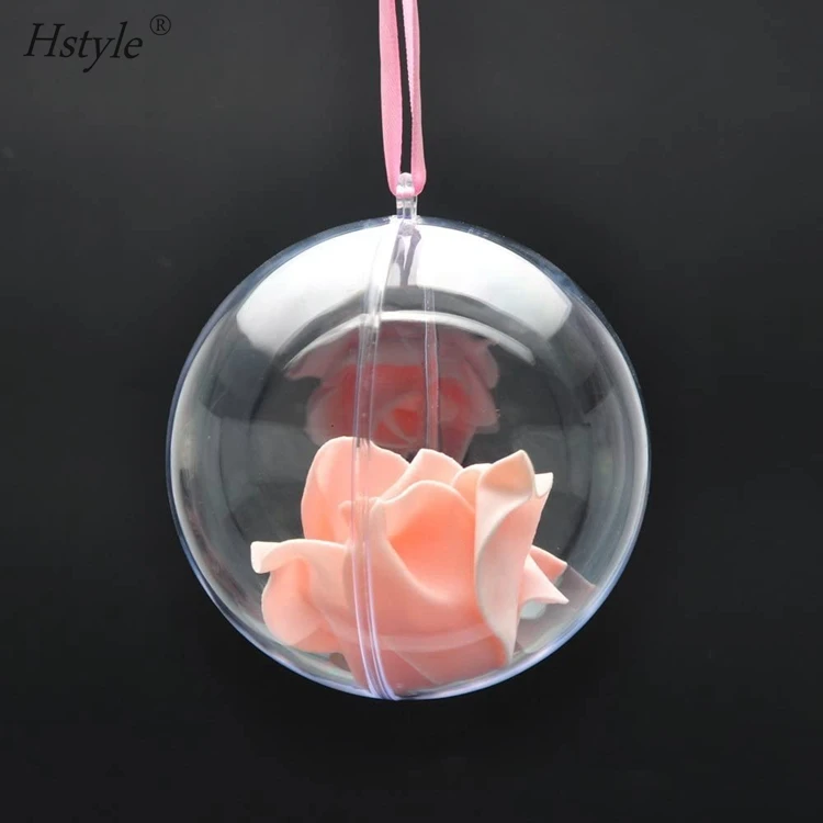 romantic design christmas decorations ball transparent