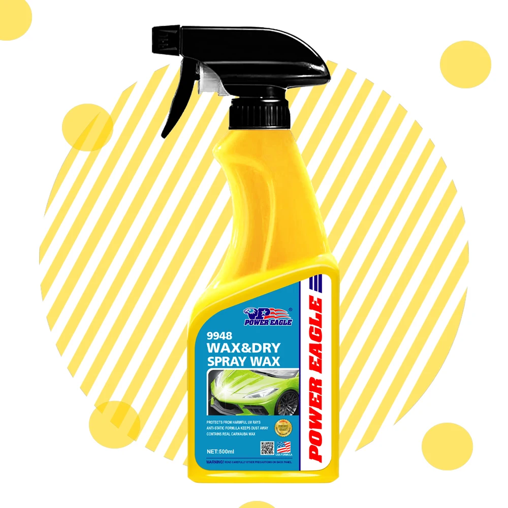 Super Concentrated Car Wash Shampoo Waterless Carnauba Wax For Car