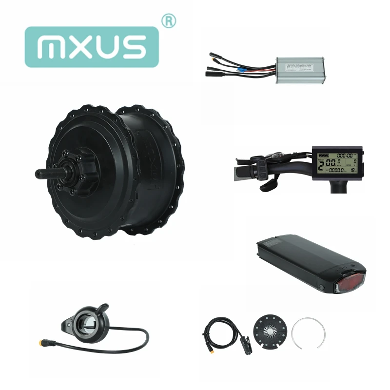 XF15 750W Geared Ebike Conversion Kit Electric Bicycle Part for Snow Bike Ebike Kit for Fat Bike